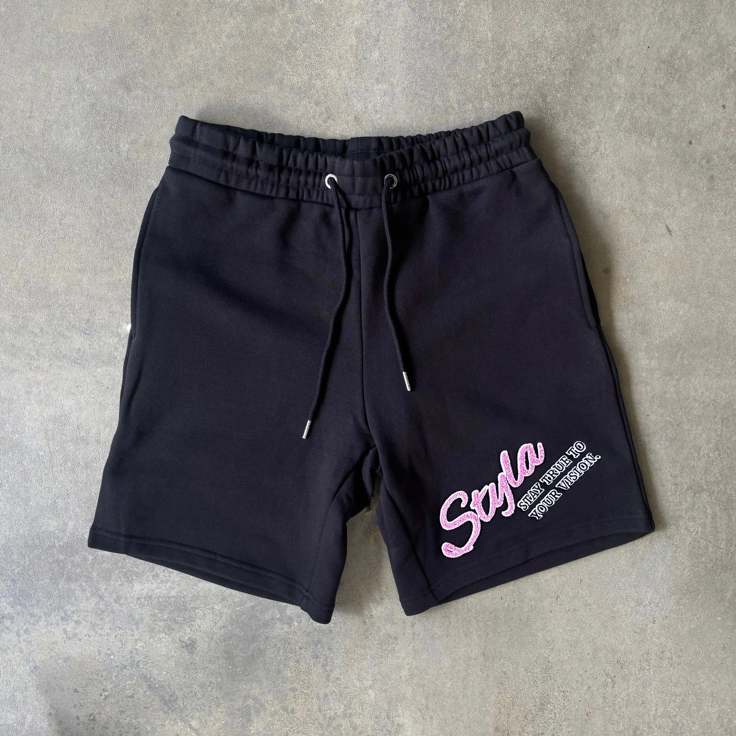 CREWNECK/SHORTS SET PINK