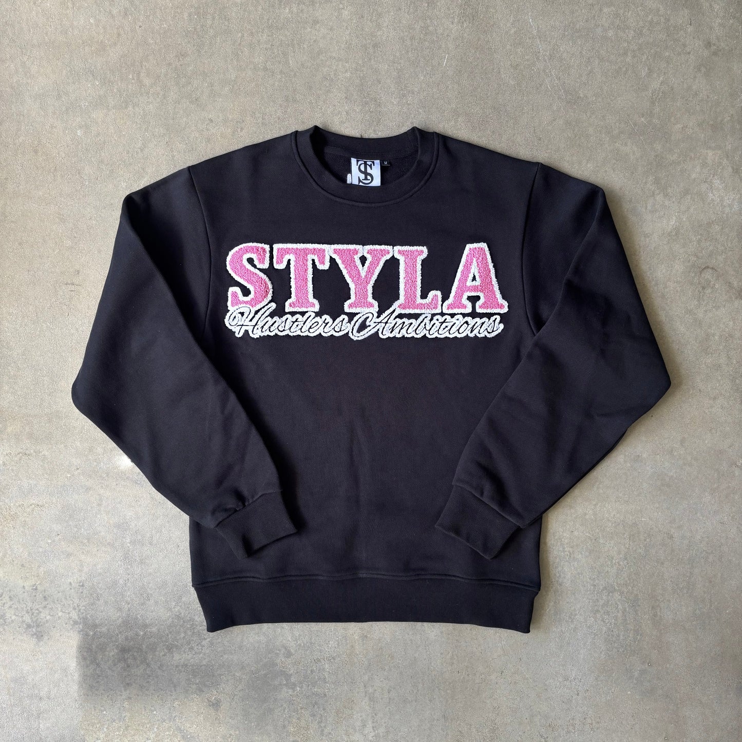 CREWNECK/SHORTS SET PINK