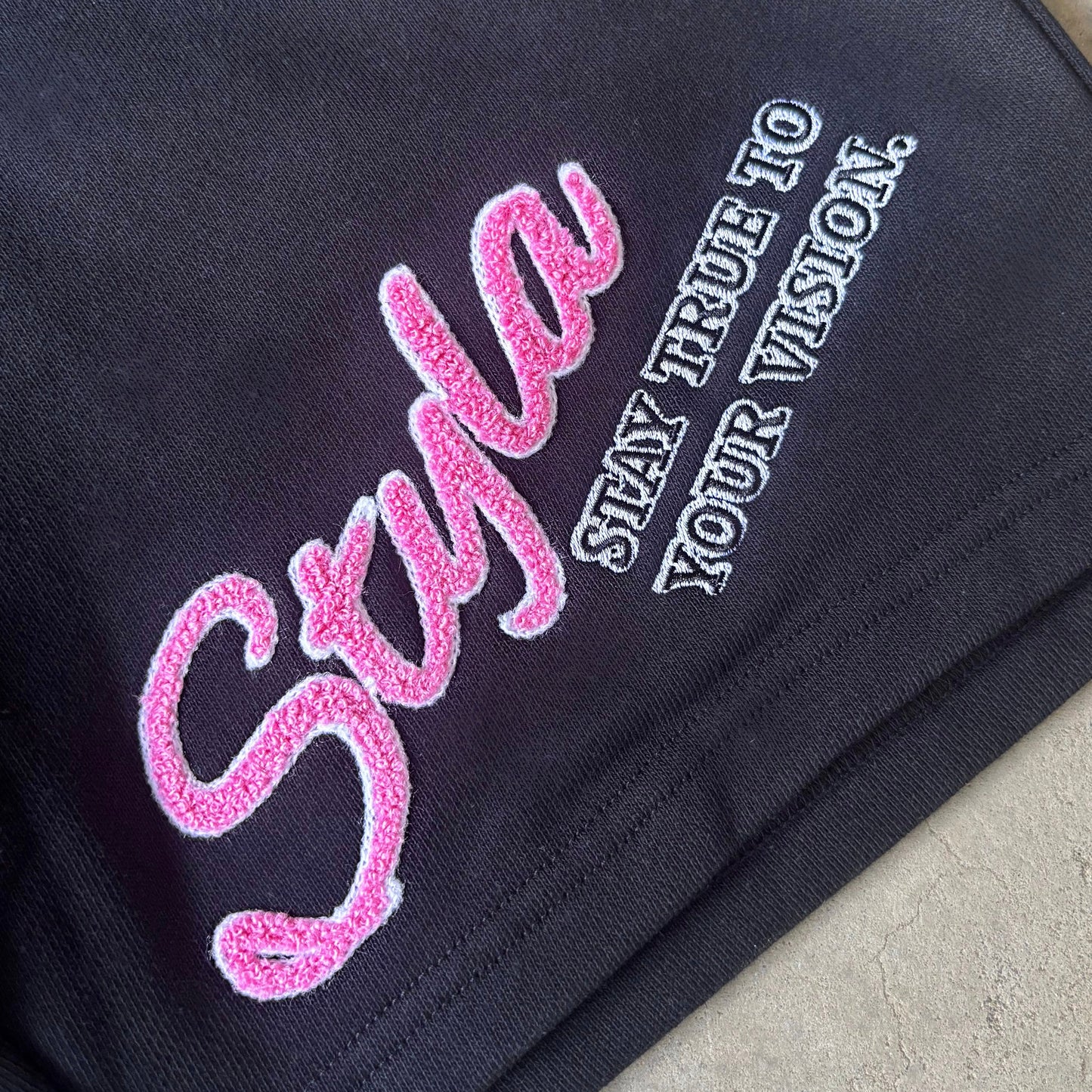 CREWNECK/SHORTS SET PINK